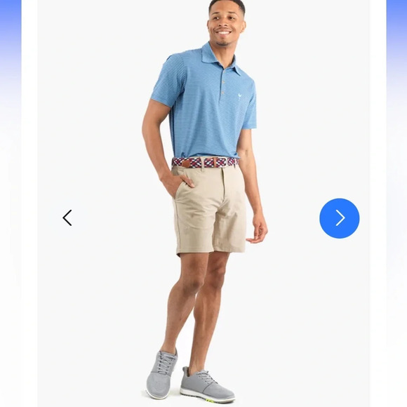 NWT Mugsy Arnies Golf Shorts in Khaki Sz 30 - Picture 11 of 12